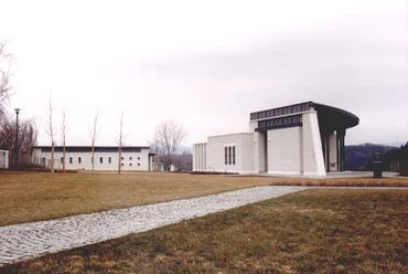 Central Military Graveyard in Budaörs Entrance and service buildings