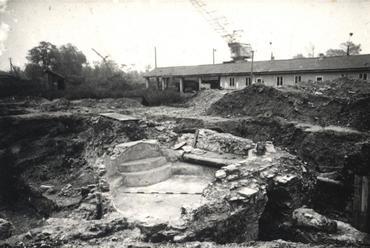 Kiásták a helytartói palotát 1952-ben. BTM Aquincumi Múzeum