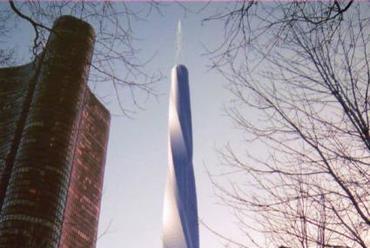 a Chicago-ban tervezett Fordham Spire