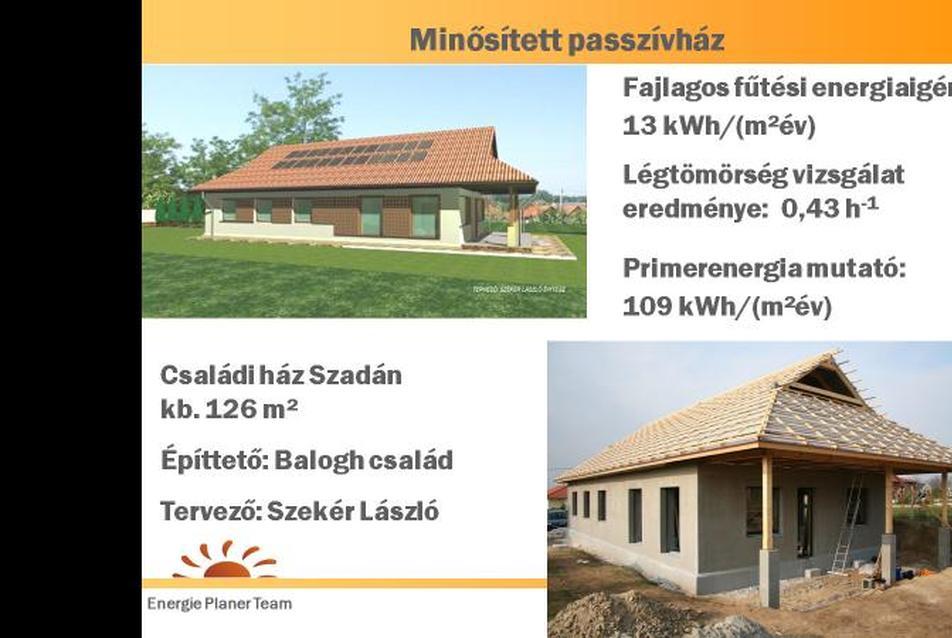 Megvan az első minősített passzívház!