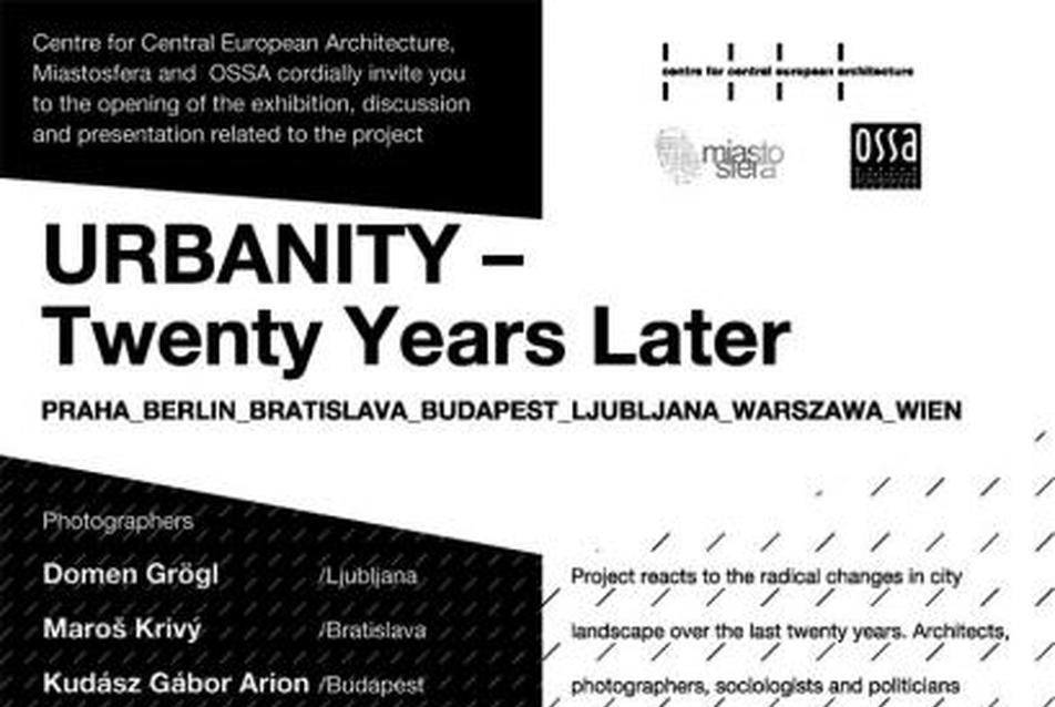 Urbanity Varsó — Közép-európai víziók
