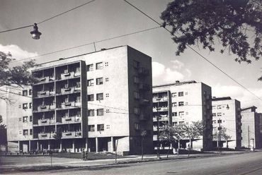 Budapest XIII. Lehel tér 118. lakóépületek A-C (Piszer Istvánnal) 1948.