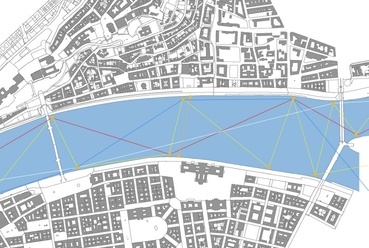 Janesch Péter: Partraszállás tervek, 2005-2010, vízi kapcsolatok: Lánchíd, Margit híd