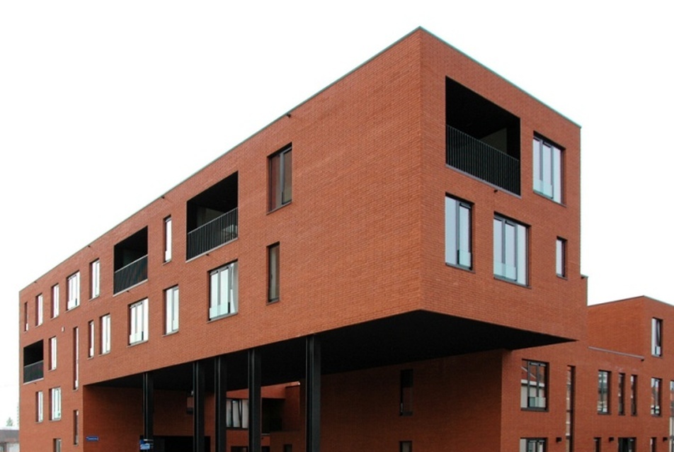 Új városi blokk, Leuven - Bogdan & Van Broeck Architects