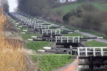 Caen Hill Locks (zsilip)