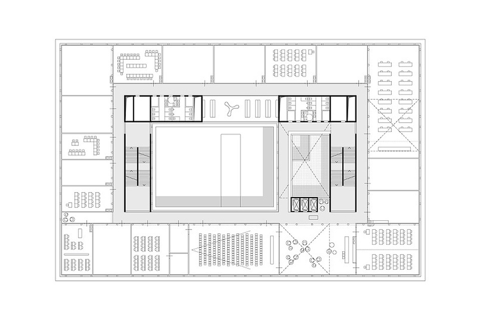 Műszaki Központ (WIFI Technikzentrum), St. Pölten, tervező Alleswirdgut