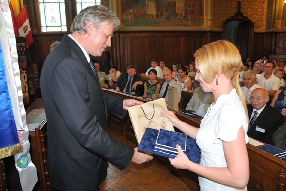 dr. Zombor Gábor, Kecskemét város polgármestere, a rendezvény házigazdája.