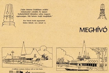 Napkeletről  jöttem, nagy palotás rakott városba kerültem. Kós Károly világa, 1912 -  kiállítás a Fővárosi Levéltárban