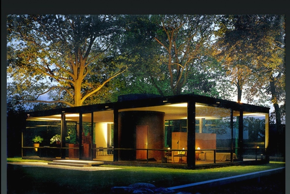 Glass-House, New Canaan, Connecticut, USA, Philip Johnson, 1949