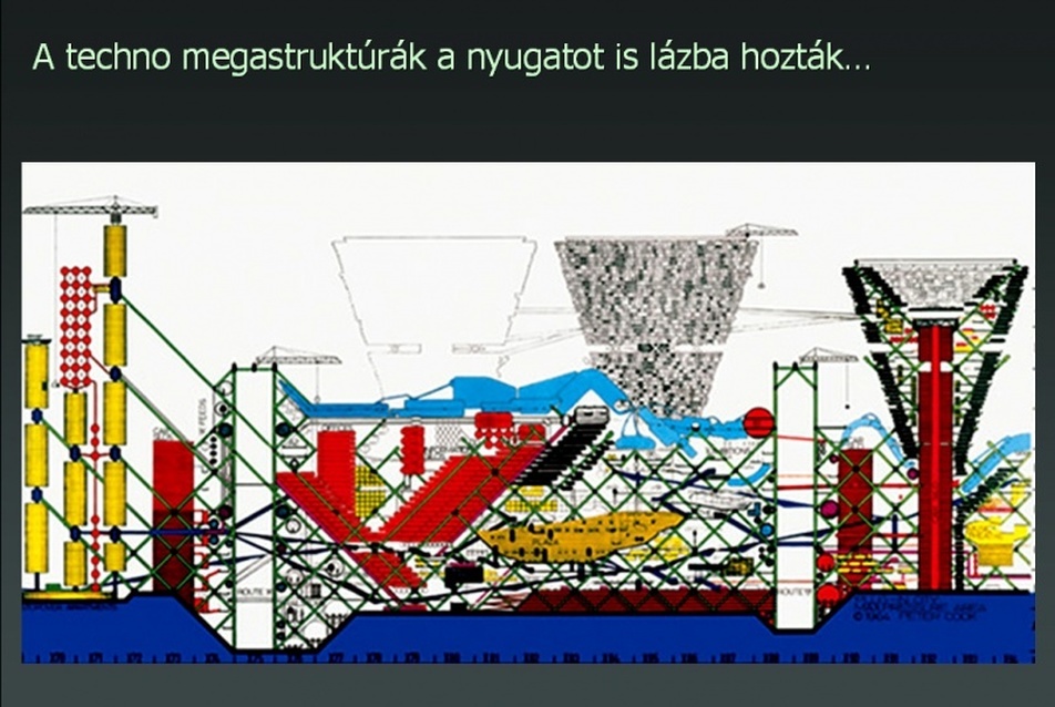 The Plug-in City, a konnektorváros, Archigram ,1965