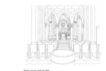 Skicc, Pannonhalma, bazilika felújítása, dizájn építész: John Pawson, felelős tervező: Gunther Zsolt