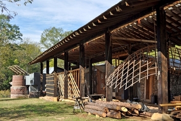 Rural Studio: Fedett-nyitott műhely, Newbern, Alabama (1997)