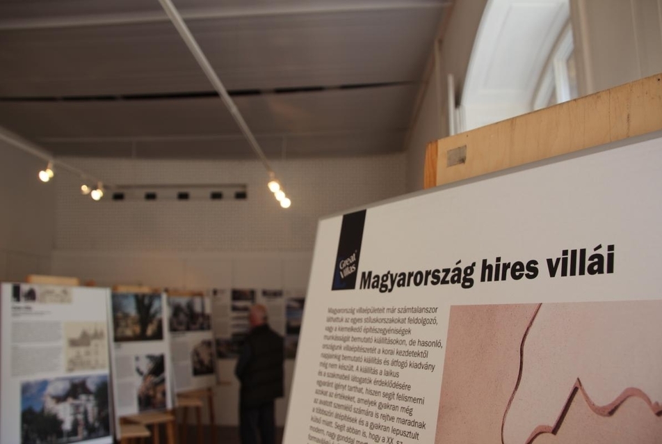 „Magyarország híres villái“ - kiadvány és kiállítás