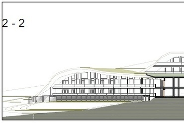 Resorthotel és Apartmanházak tervpályázat, Zweisimmen - a Ferdinánd és Ferdinánd Építésziroda I. díjas terve