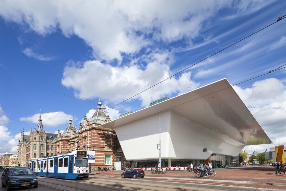 Stedelijk Museum bővítése és rehabilitációja, Amszterdam, fotó: Jannes Linders