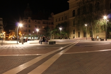 Dugonics tér felújítása, fotó: Varga Márton