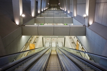 4-es Metró Keleti pályaudvar állomás, fotó: Zsitva Tibor