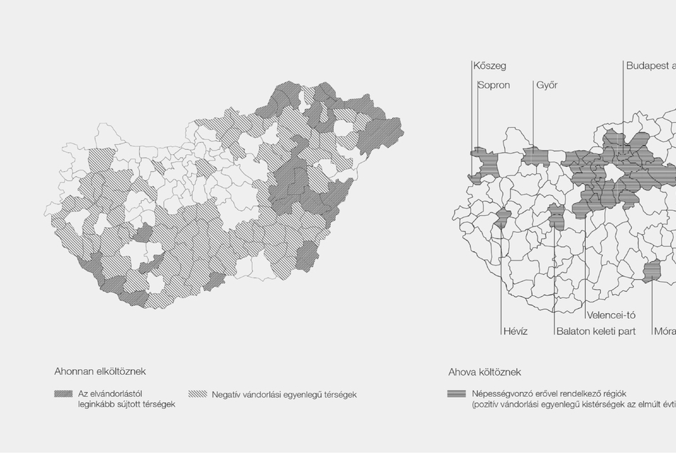 4. A magyarok belföldi vándorlása (forrás: Heti Válasz XII. évfolyam 28. szám, 2011 július 14.)