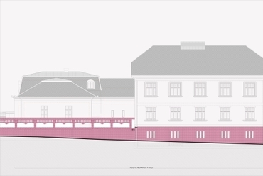 Baross utca, ÉK-i homlokzati nézet, forrás: Artonic Design Kft.