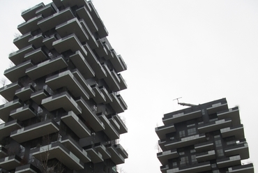 Stefano Boeri: Bosco Verticale, Milánó - Porta Nuova. A szerző felvétele