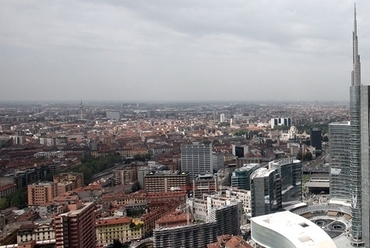 Cesar Pelli: Unicredit torony, Milánó - Porta Nuova. Forrás: Porta Nuova Srl.