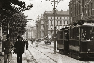 A bécsi Museumstrasse. A Duna-parti világvárosok: Bécs - Budapest; városterek a 19. század második feléből - a Wiener Städtische Versicherungsverein idei kiállítása