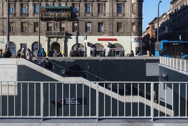 Baross tér felszín - 4-es metró - fotó: Horváth Dániel 