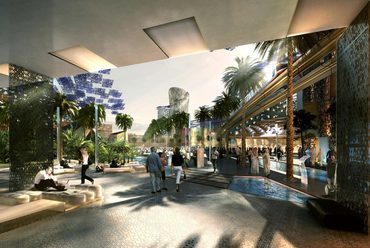 Masdar látványterve. Forrás: Foster+partners