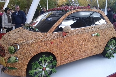 Expo Milánó. Citromos Fiat. Fotó: Tóthné Kiss Anikó