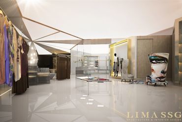 Hexagon Fashion Shop - tervező: Lima Ssg