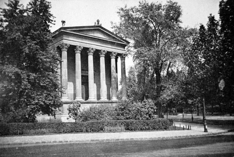 Szépművészeti Múzeum jobb - tó felőli- szárnya, 1929 - Fortepan