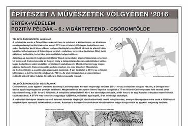 Építészet a Művészetek Völgyében 2016