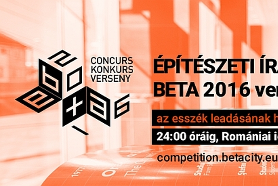 Építészeti írás - BETA 2016