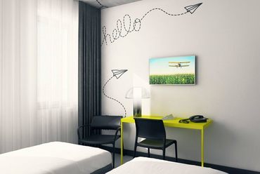 Airport Hotel - építész: Szerdahelyi László