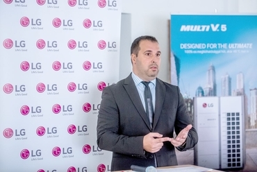 az LG electronics bemutatja a MULTI V. 5 hőszivattyút