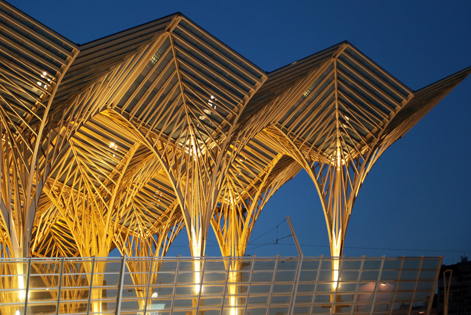 Gare do Oriente - építész: Santiago Calatrava - forrás: Flickr