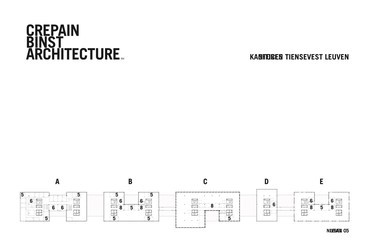 Leuven, a pályaudvar melleti iroda negyed - építész: Crepain Binst Architecture + ARCHI+I - forrás: Crepain Binst Architecture + ARCHI+I