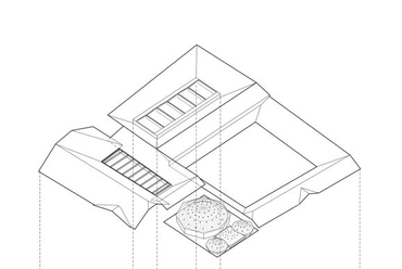 Axonometria - építész: Gereben Péter, Marián Balázs DLA 