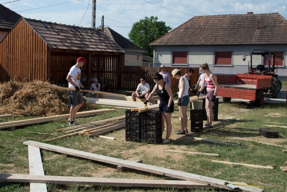 Bernecebaráti építőtábor, 2017 nyár - fotó: Torda Viktória