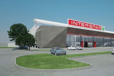 Interspar, Tatabánya - építészek: Erdélyi Linda, Dobos András, Korényi Balázs, Gáspár Virág Anna (LAB5 architects)