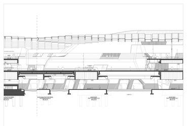 Nápoly-Afragola állomás - építész: Zaha Hadid