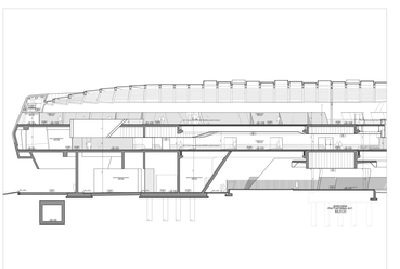 Nápoly-Afragola állomás - építész: Zaha Hadid