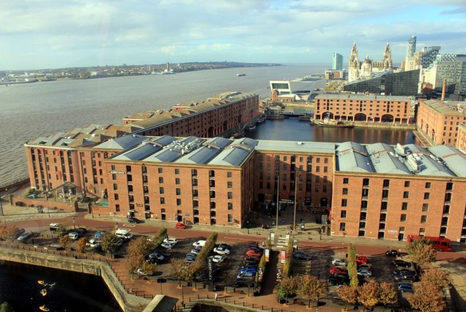 Az Albert Dock Liverpoolban.