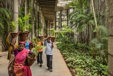 Balkrishna Doshi: Indiai Menedzsment-intézet, Bengaluru, 1977, 1992. Fotó © Vinay Panjwani India