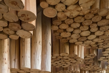 Diébédo Francis Kéré: Xylem pavilon, Tippet Rise Art Center, Montana, USA. Fénykép: Iwan Baan, a Tippet Rise és Iwan Baan jóvoltából.