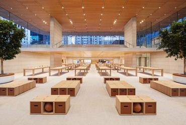 Apple Store, Michigan - építész: Foster and Partners - fotó: Nigel Young