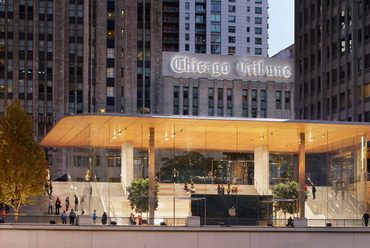 Apple Store, Michigan - építész: Foster and Partners - fotó: Nigel Young