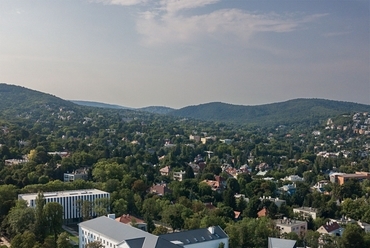 A MOME campusa madártávlatból. Fotó: Bujnovszky Tamás