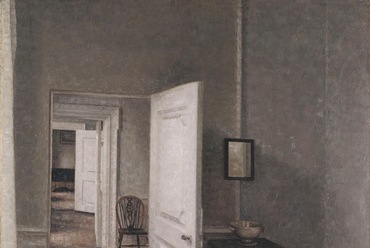 Vilhelm Hammershoi dán festő The Four Rooms című alkotása