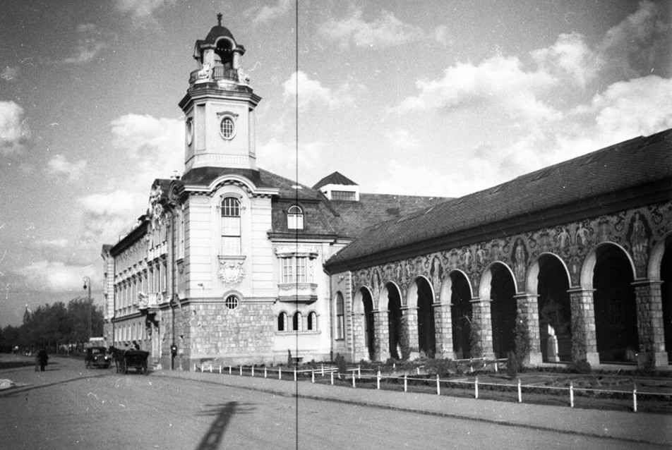 A Tisza Szálló 1935-ben - forrás: Fortepan